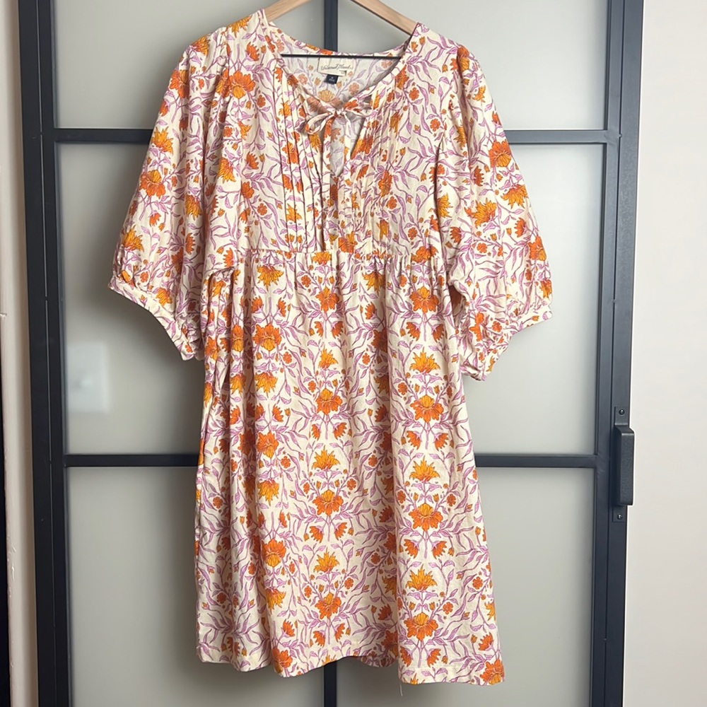Universal Thread Floral Dress with Pockets Bohemian Size XL